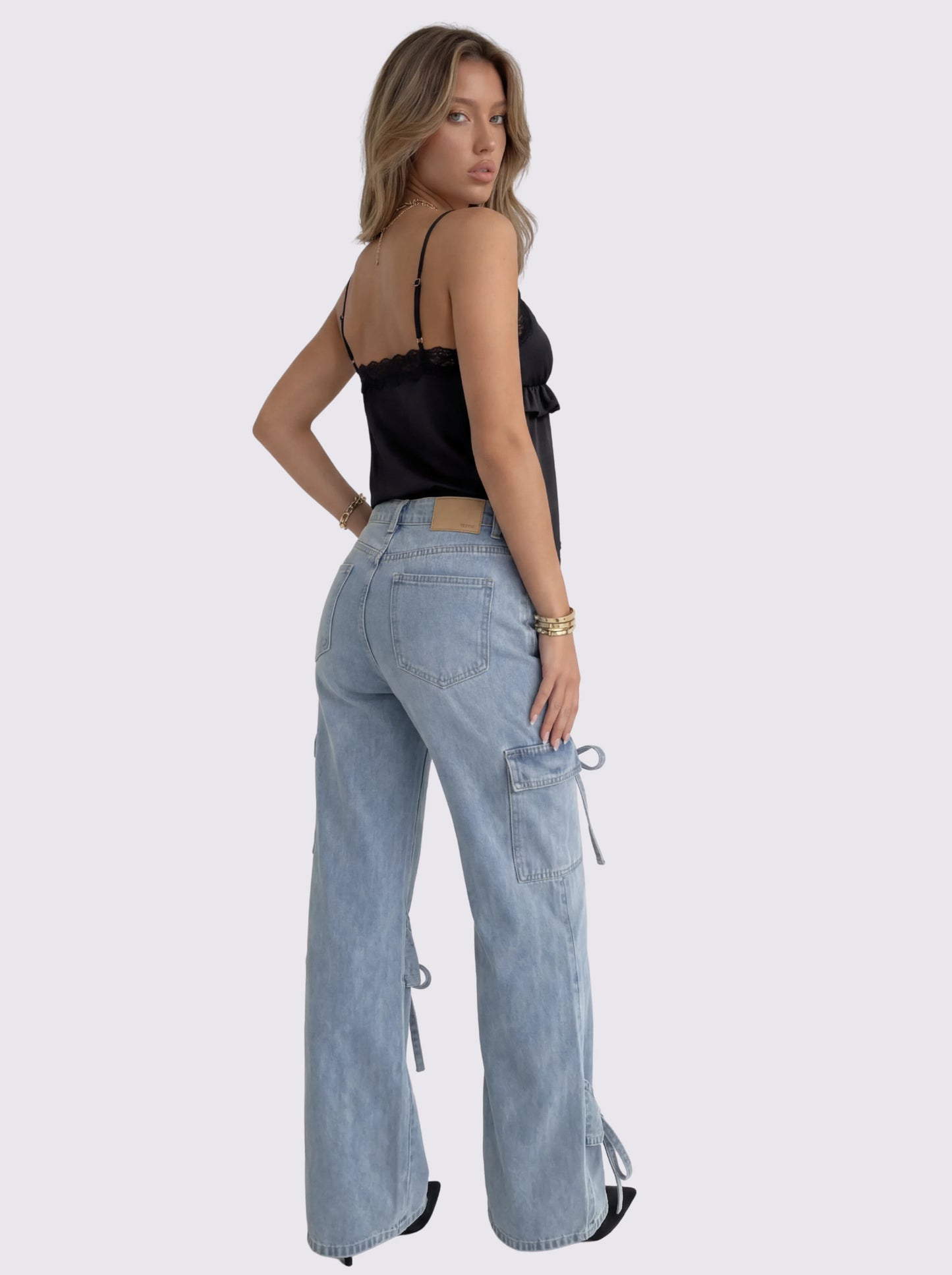RIBBON TIDE JEANS