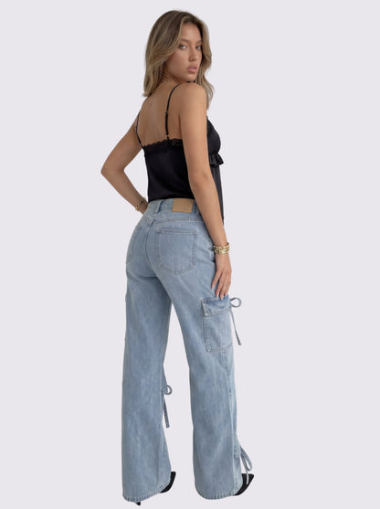 RIBBON TIDE JEANS