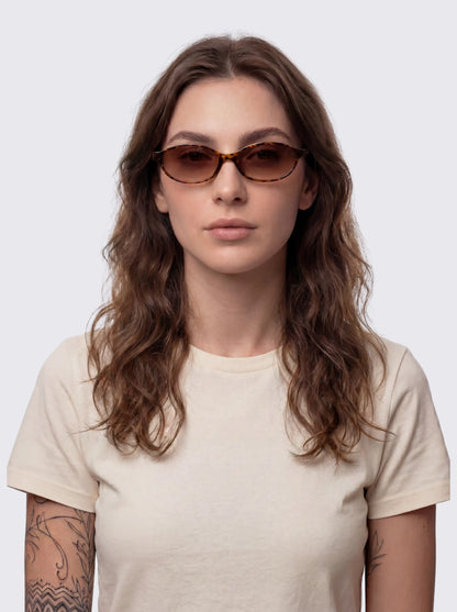 AMBER SUNGLASSES - leopard