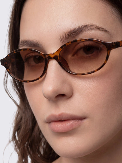 AMBER SUNGLASSES - leopard
